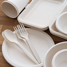 <span><strong>Compostable products</strong> to eliminate the use of plastics and reduce waste and pollution</span>